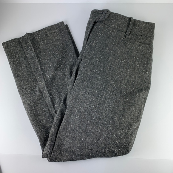 Rafaella Pants - Rafaella Sz 12 Gray Wool Pants Career Straight